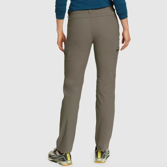 Eddie Bauer Olive-Khaki Women's Guide Pro Pants - Picture 2 of 8